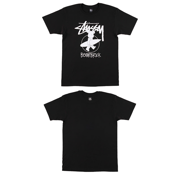 BE@RTEE STUSSY-SURFBE@R (BLACK) | MEDICOM TOY OFFICIAL STORE