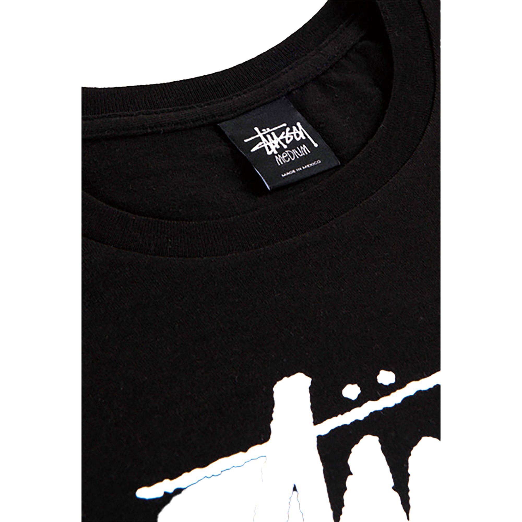 BE@RTEE STUSSY-SURFBE@R (BLACK)