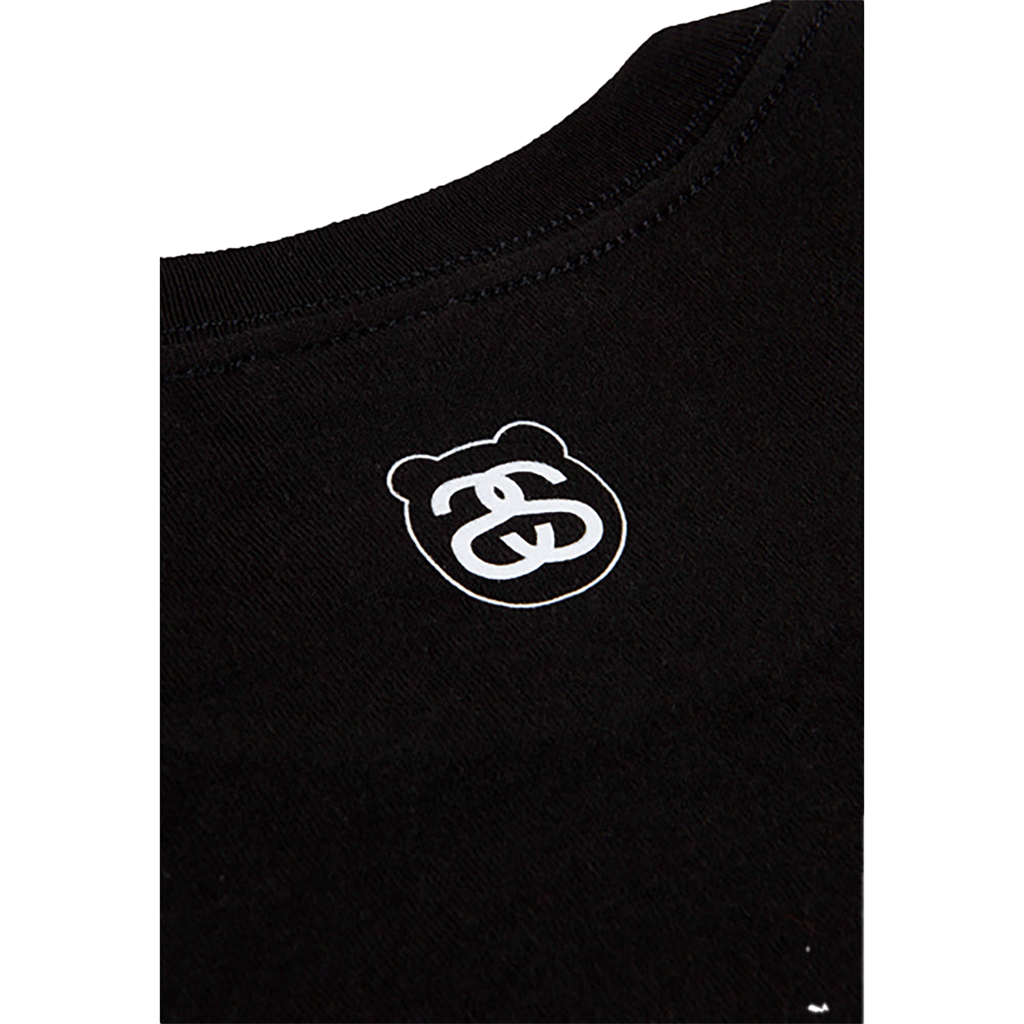 BE@RTEE STUSSY-SURFBE@R (BLACK)