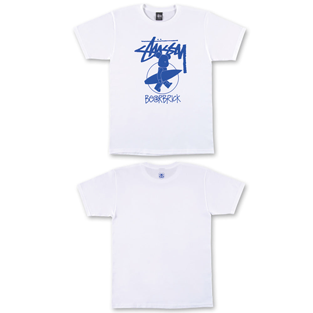 BE@RTEE STUSSY-SURFBE@R (WHITE)_0