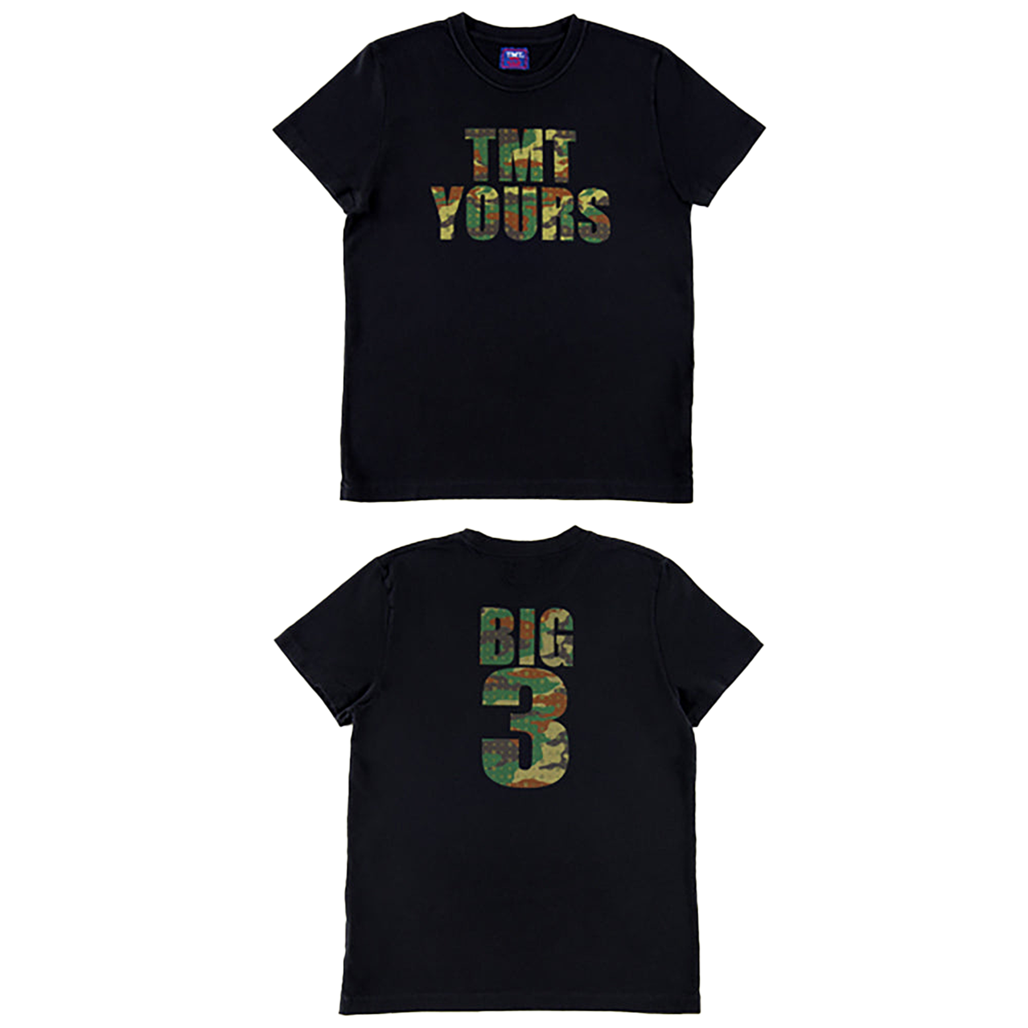 BE@RTEE TMT-CAMOUFLAGE PATTERN (BLACK)