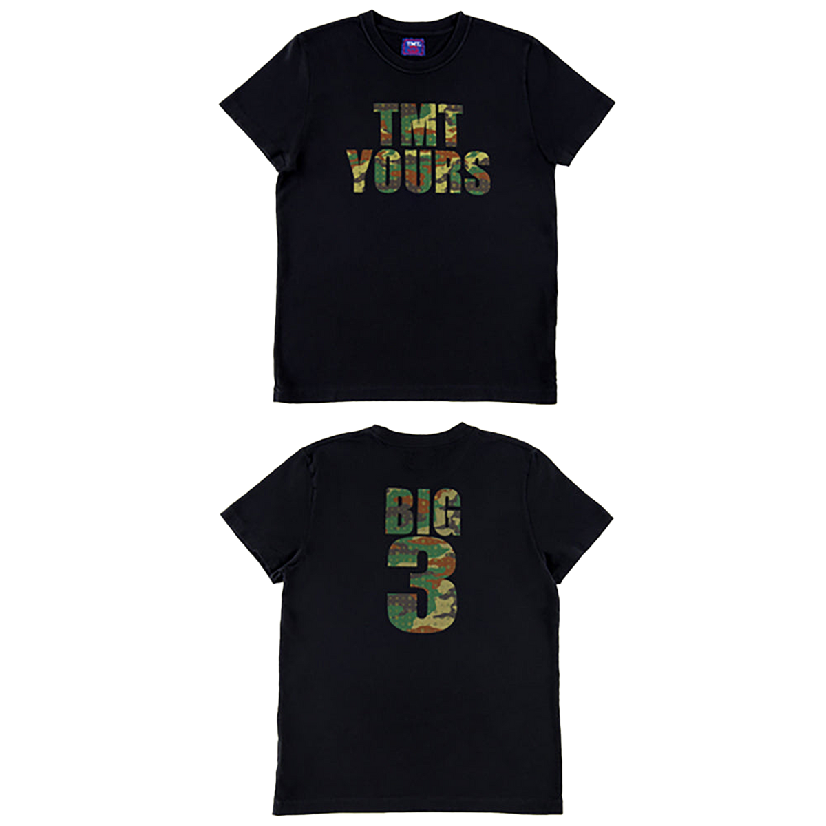 BE@RTEE TMT-CAMOUFLAGE PATTERN (BLACK)