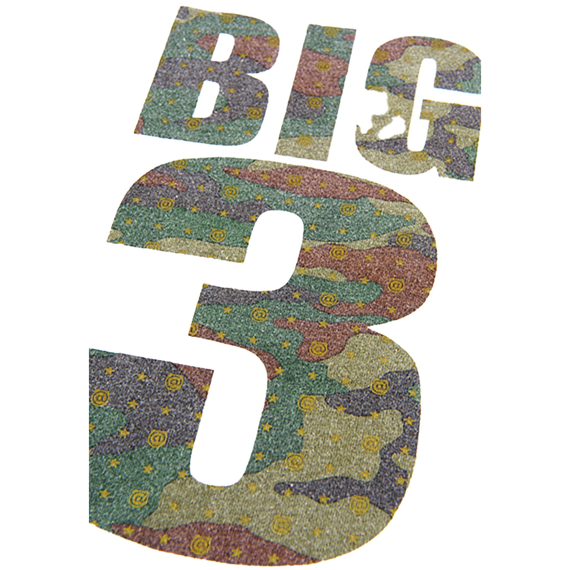 BE@RTEE TMT-CAMOUFLAGE PATTERN (WHITE)