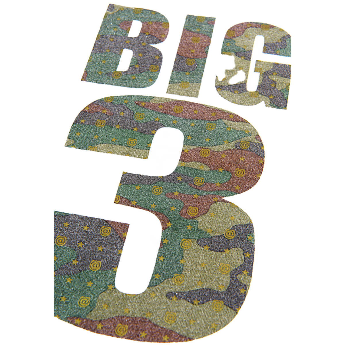 BE@RTEE TMT-CAMOUFLAGE PATTERN (WHITE)