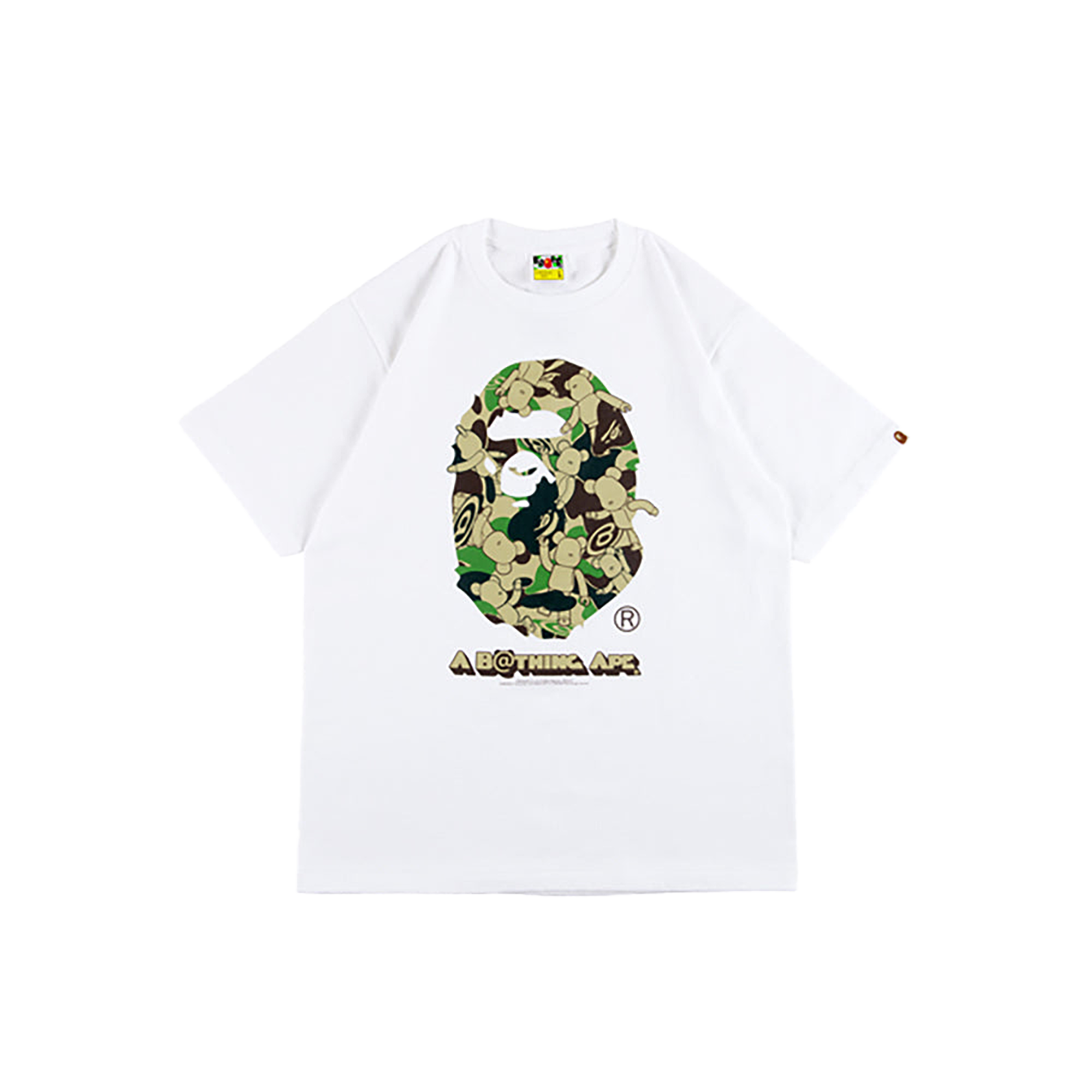 BE@RTEE BAPE(R)-BE@R CAMO