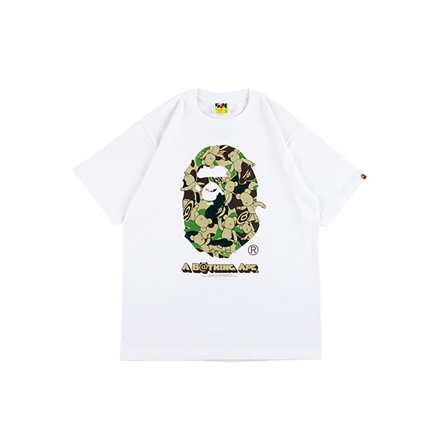 BE@RTEE BAPE(R)-BE@R CAMO