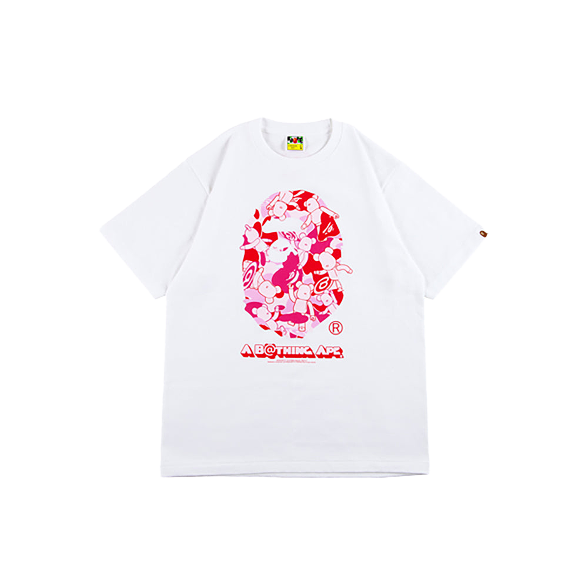 BE@RTEE BAPE(R)-BE@R CAMO