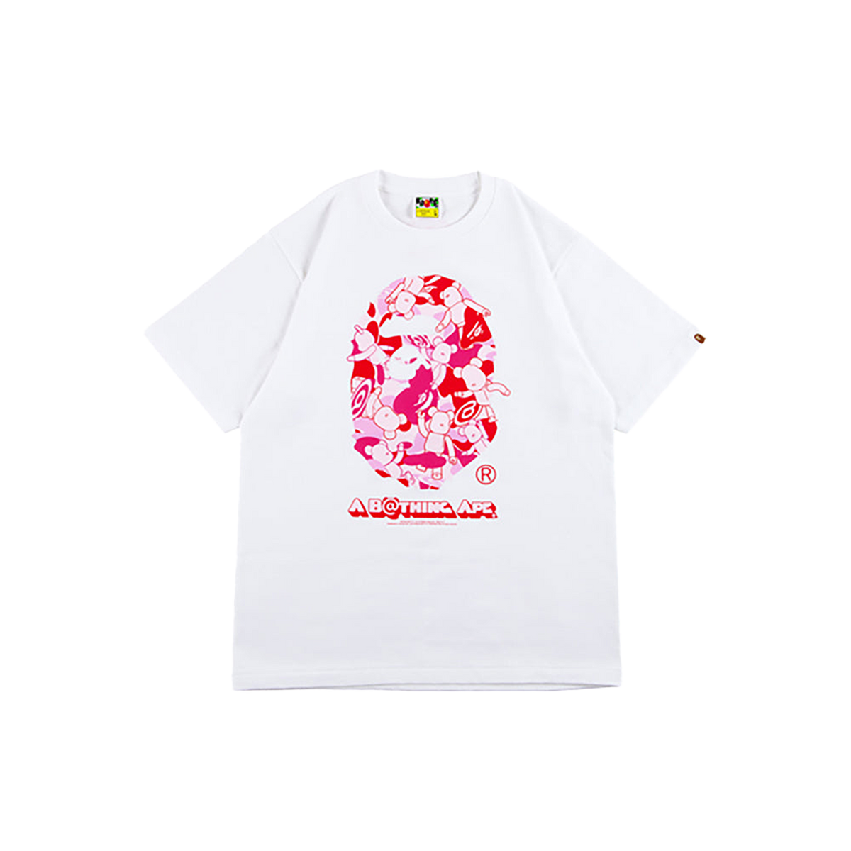 BE@RTEE BAPE(R)-BE@R CAMO