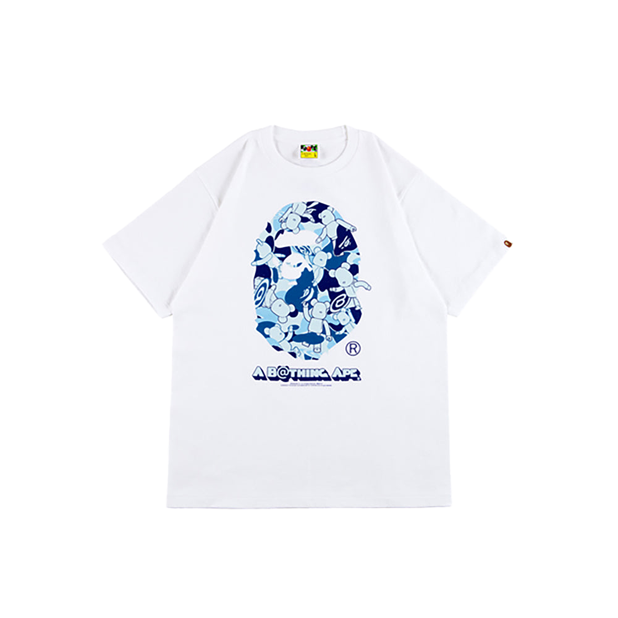 BE@RTEE BAPE(R)-BE@R CAMO