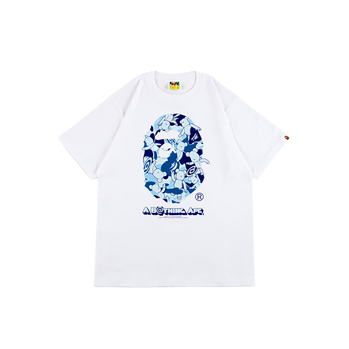 BE@RTEE BAPE(R)-BE@R CAMO