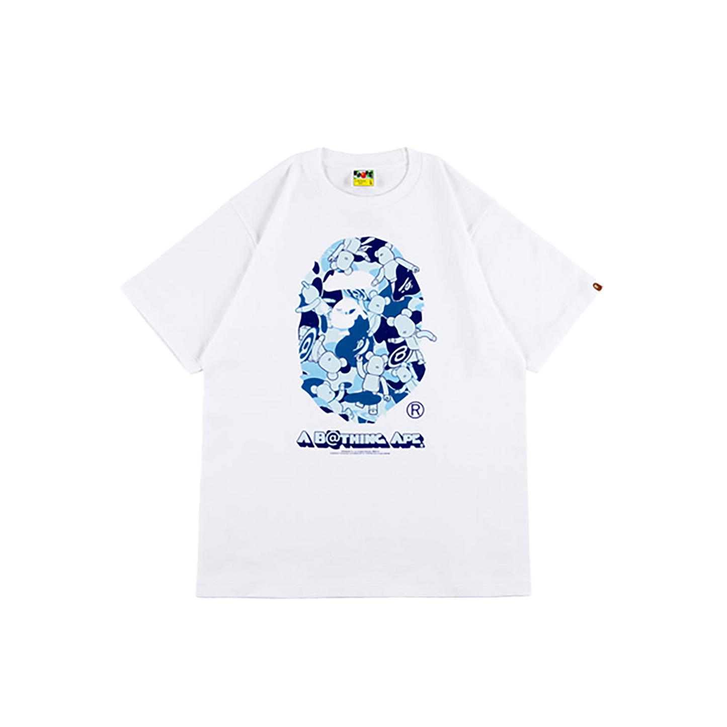 BE@RTEE BAPE(R)-BE@R CAMO