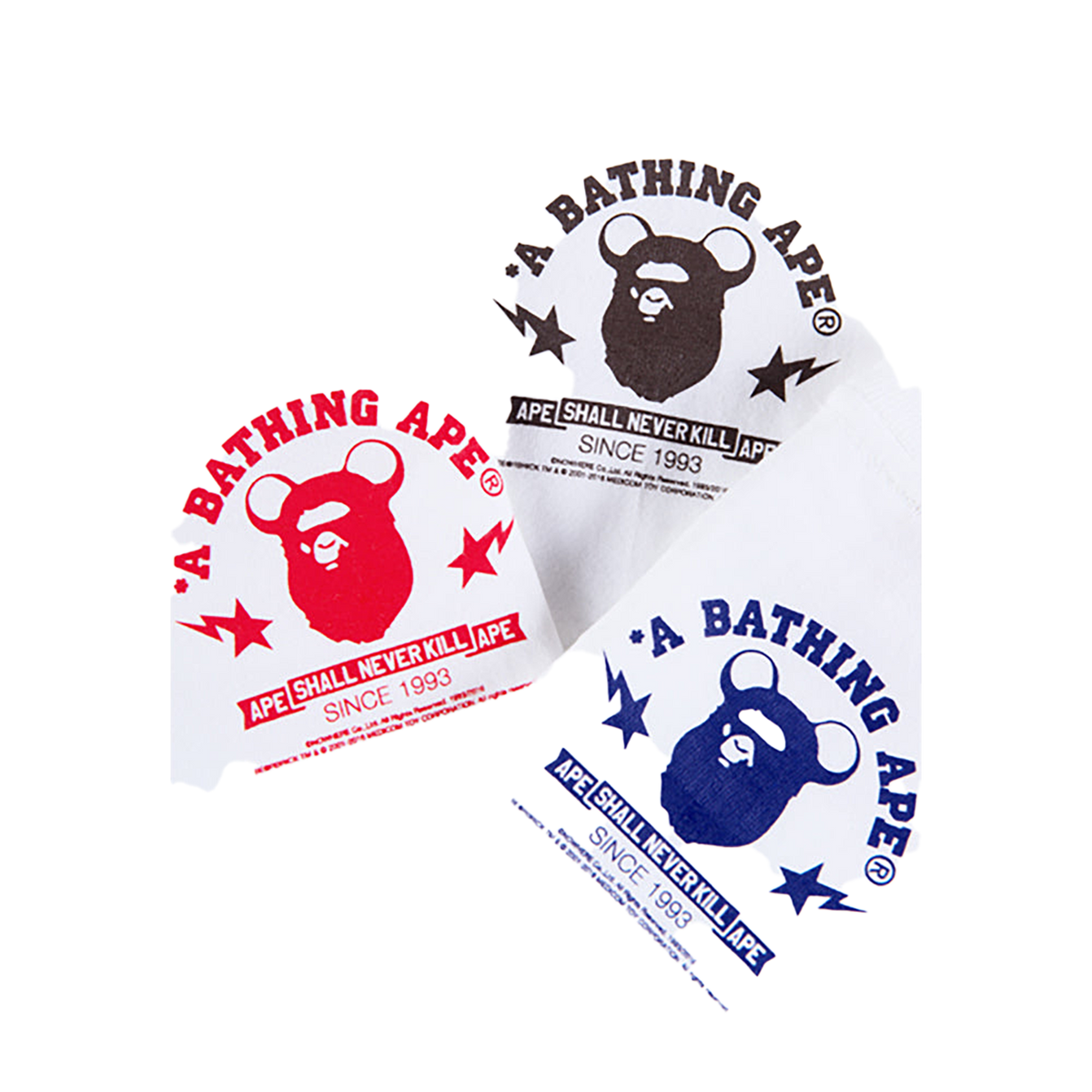 BE@RTEE BAPE(R)-BE@R CAMO