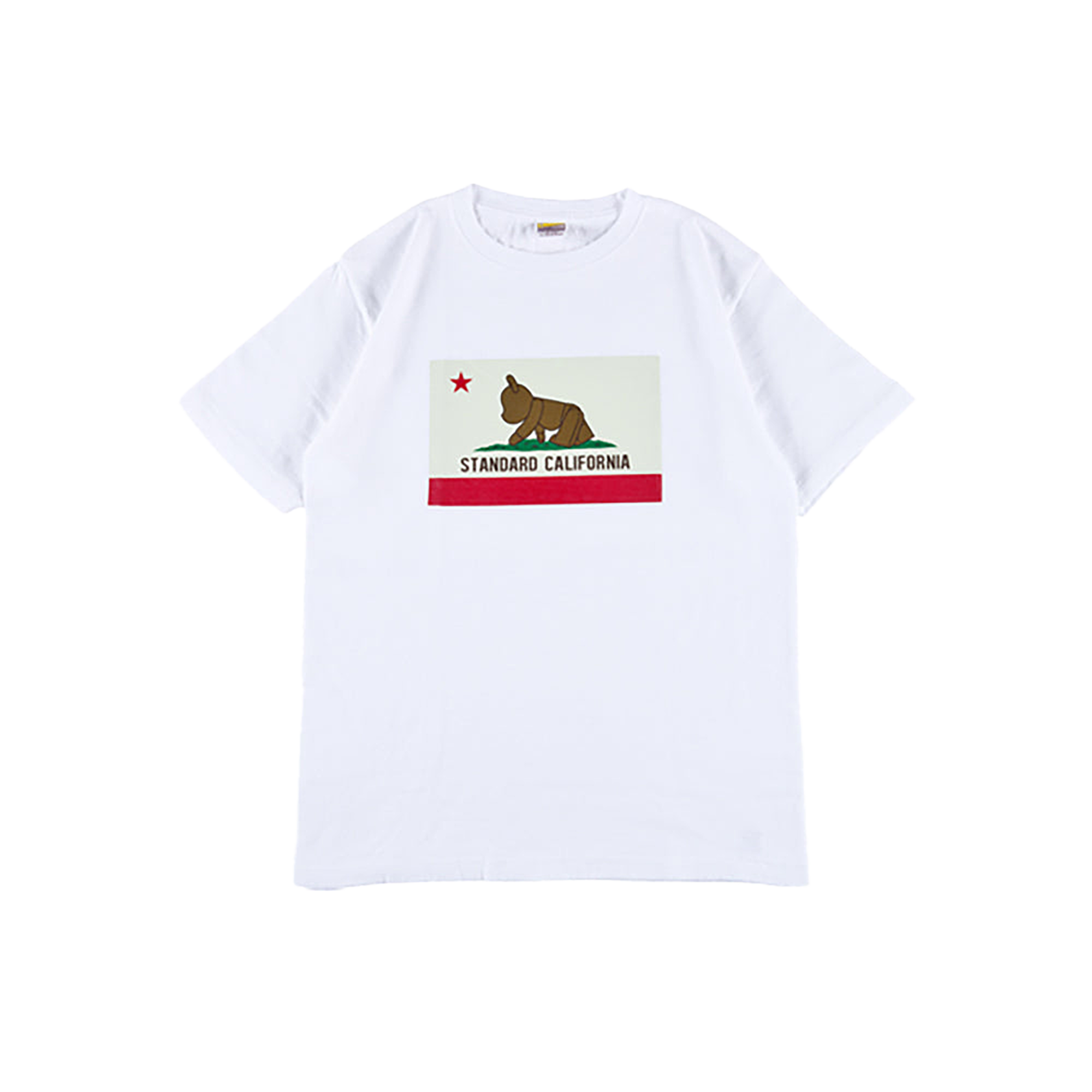 BE@RTEE STANDARD CALIFORNIA-FLAG