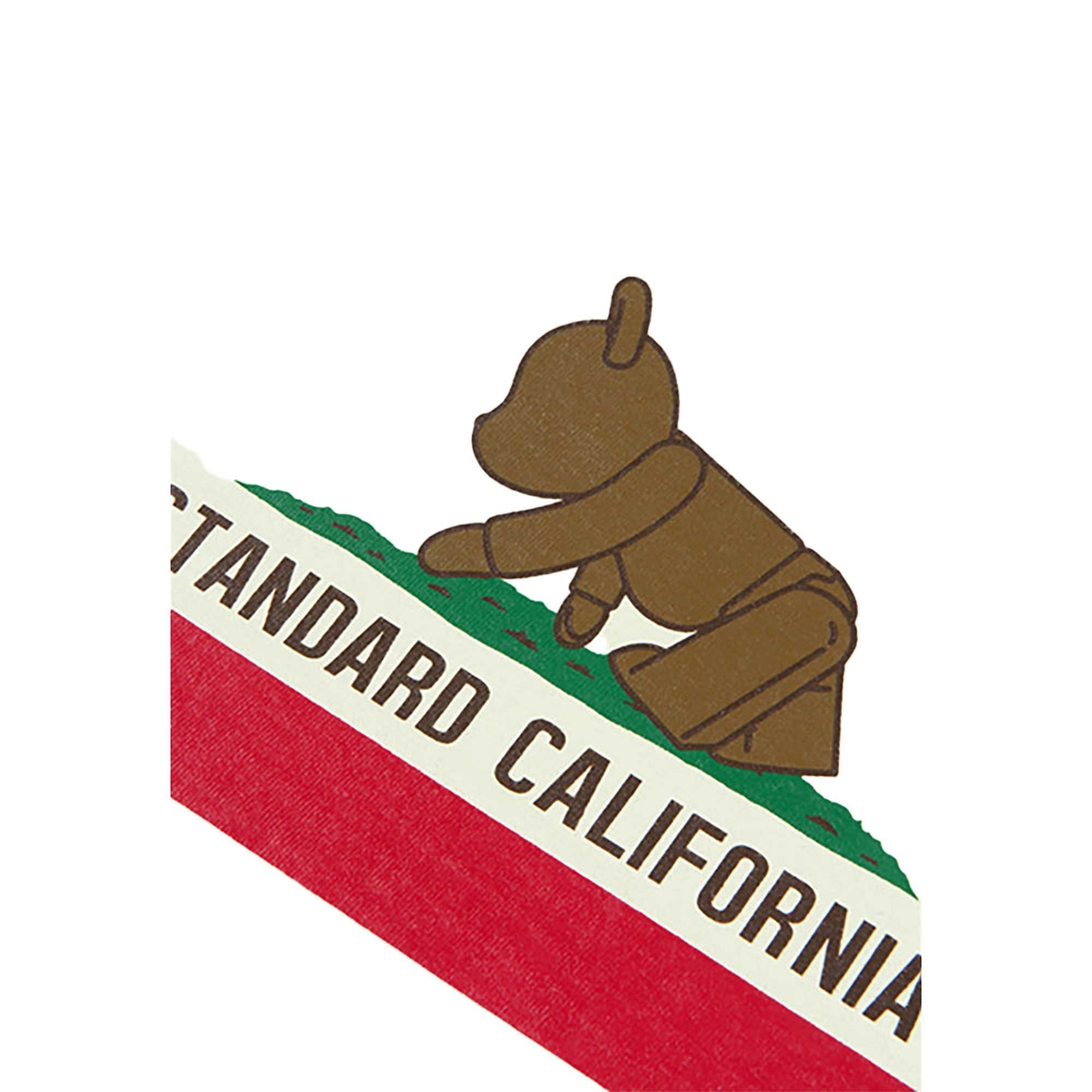 BE@RTEE STANDARD CALIFORNIA-FLAG