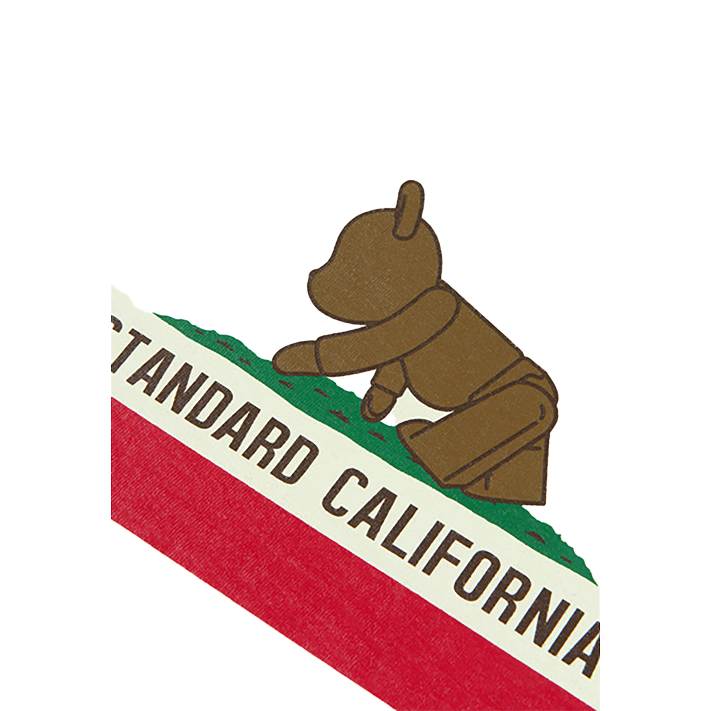 BE@RTEE STANDARD CALIFORNIA-FLAG