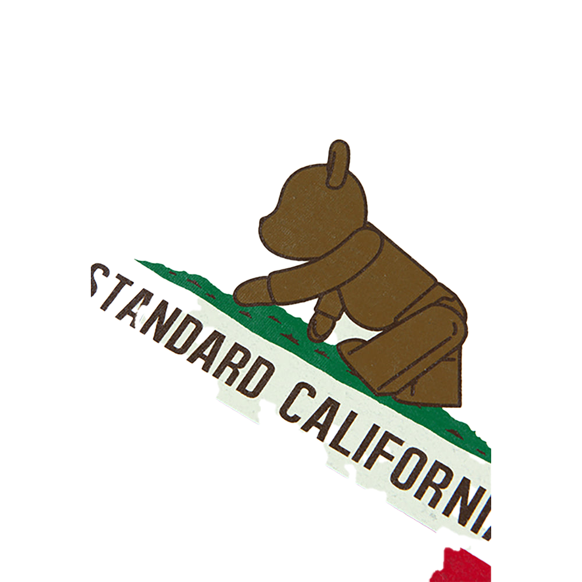 BE@RTEE STANDARD CALIFORNIA-FLAG