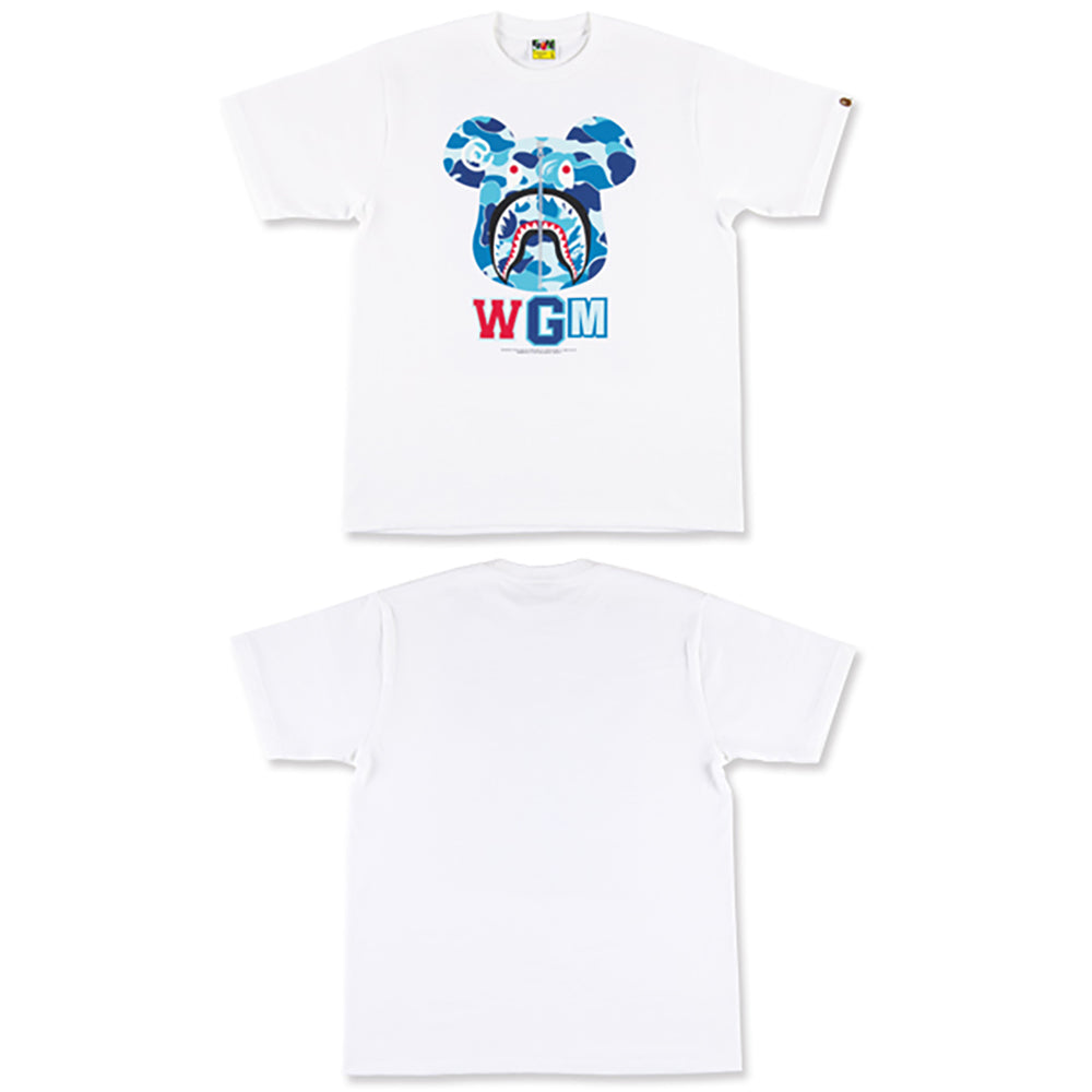 BE@RTEE BAPE(R)-ABC SHARK (WHITE×BLUE)
_0