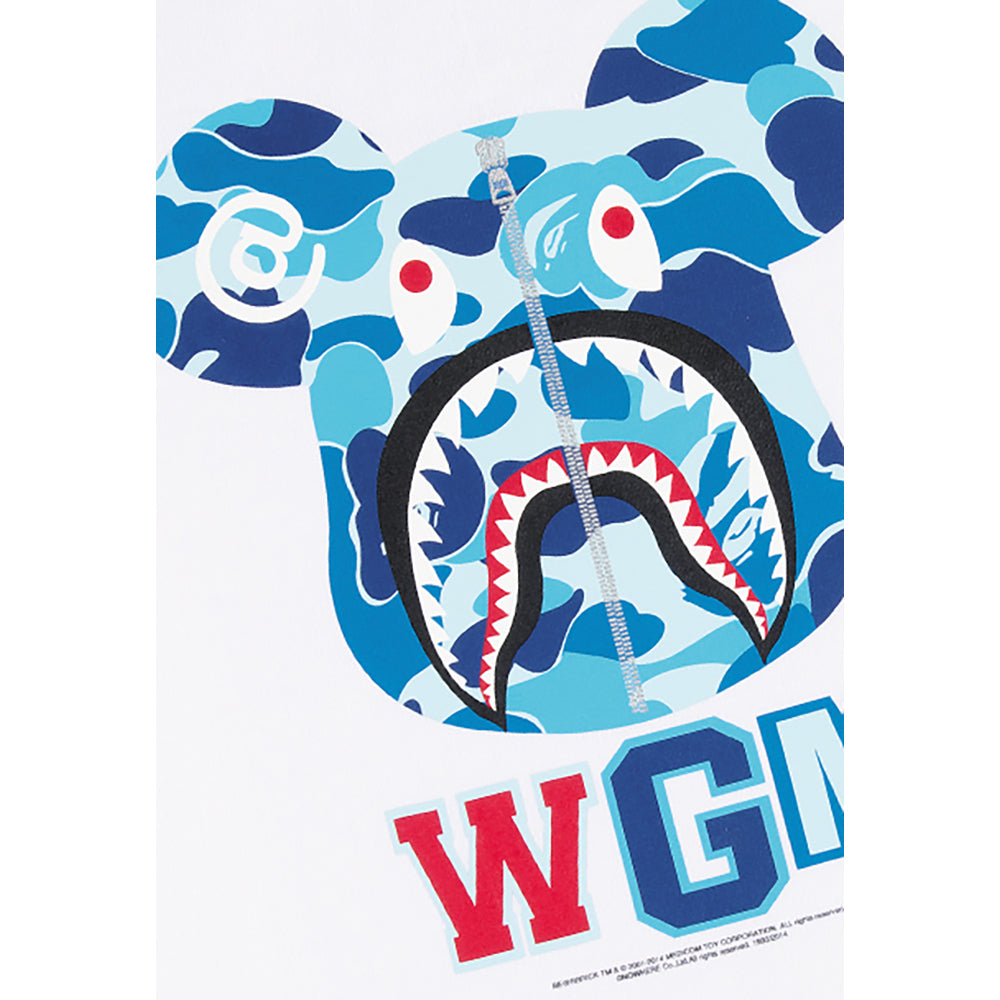 BE@RTEE BAPE(R)-ABC SHARK (WHITE×BLUE)
_1