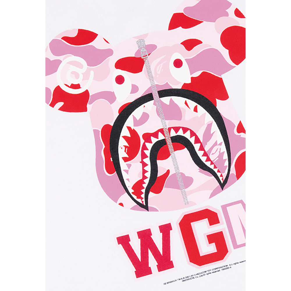 BE@RTEE BAPE(R)-ABC SHARK (WHITE×PINK)
_1
