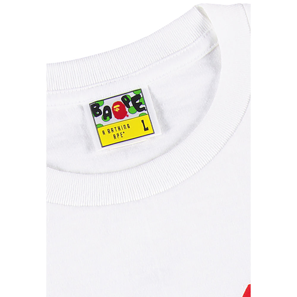 BE@RTEE BAPE(R)-ABC SHARK (WHITE×PINK)
_2