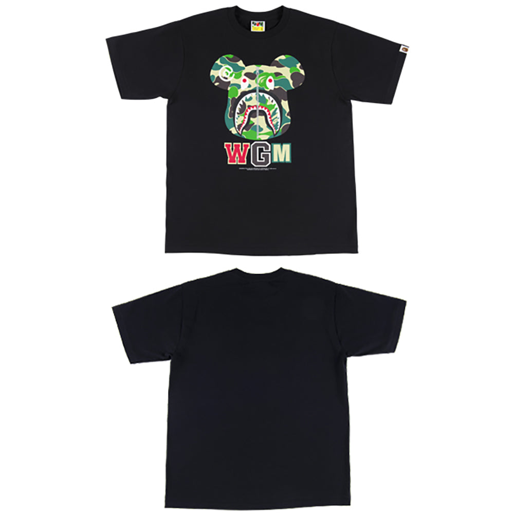 BE@RTEE BAPE(R)-ABC SHARK (BLACK)_0