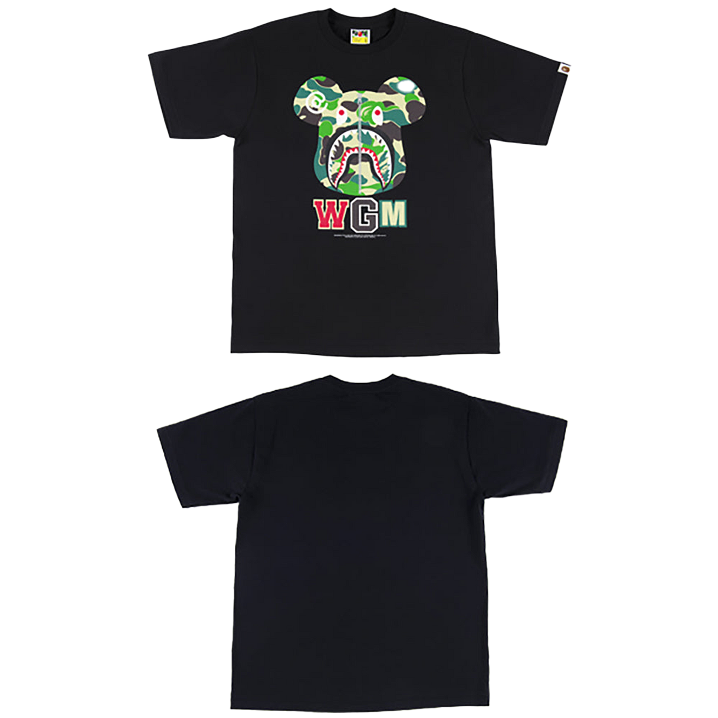 BE@RTEE BAPE(R)-ABC SHARK (BLACK)