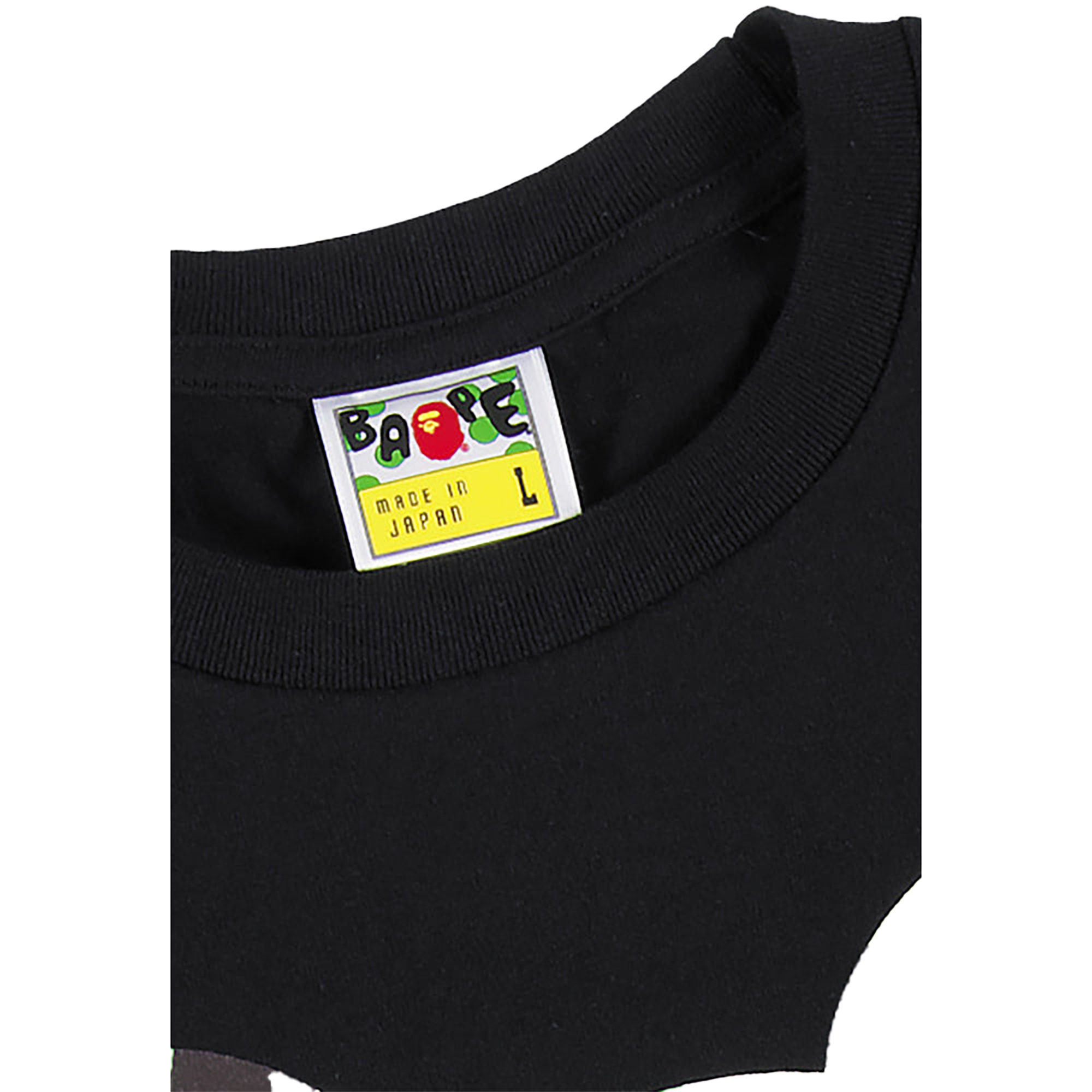 BE@RTEE BAPE(R)-ABC SHARK (BLACK)