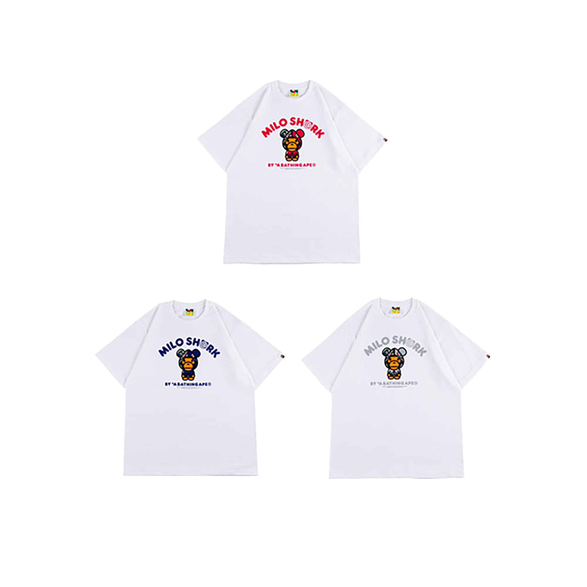 18MLE-BE@RTEE BAPE(R) BABY MILO(R) SH@RK 2018