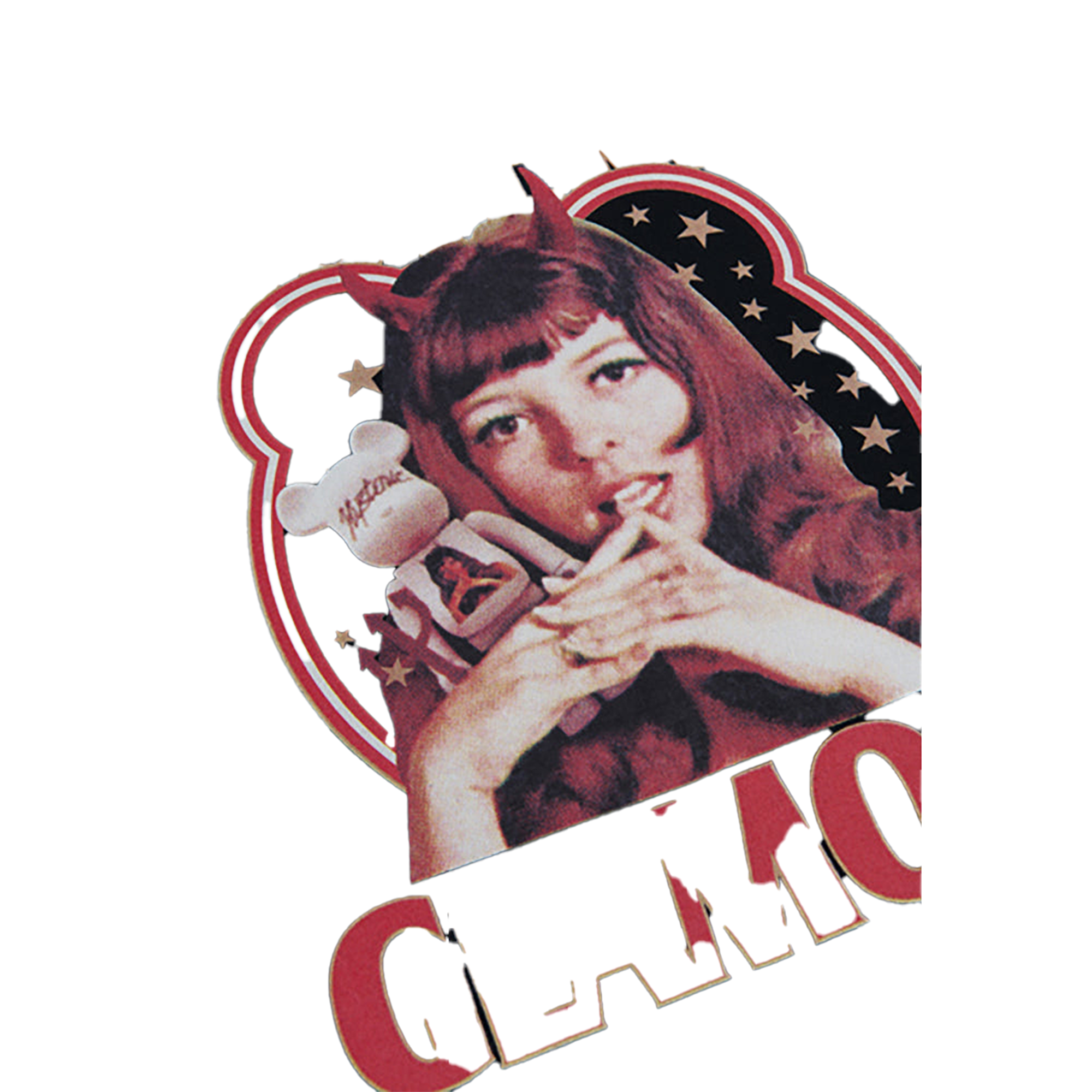 18MLE-BE@RTEE HYSTERIC GLAMOUR BE@R & GIRL 2018
