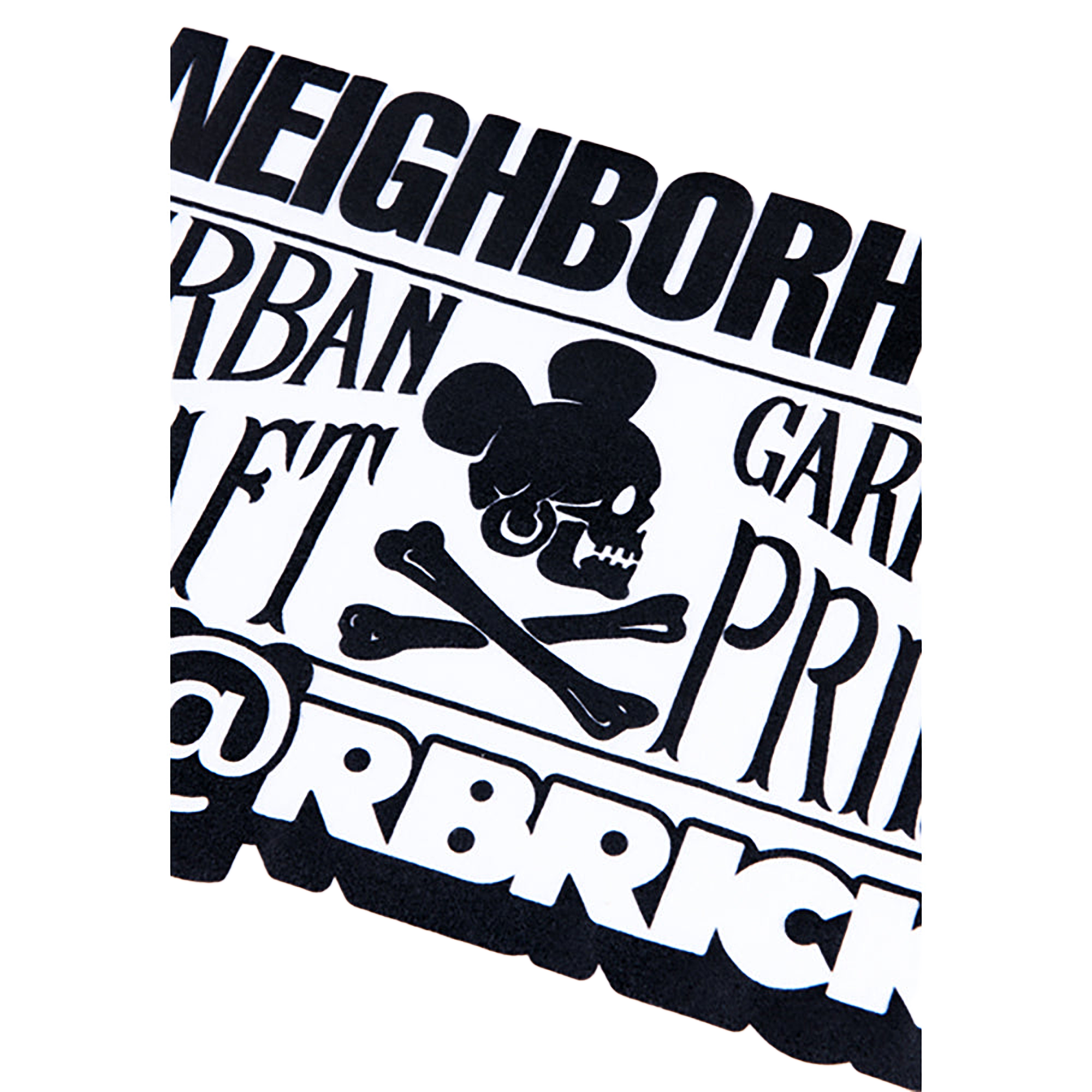 18MLE-BE@RTEE NEIGHBORHOOD SKULL BE@R 2018