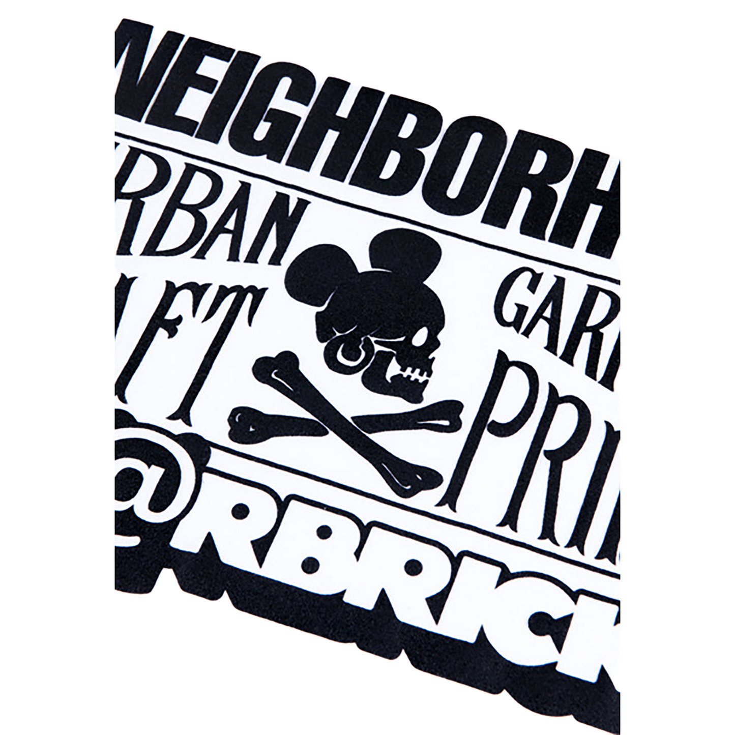18MLE-BE@RTEE NEIGHBORHOOD SKULL BE@R 2018