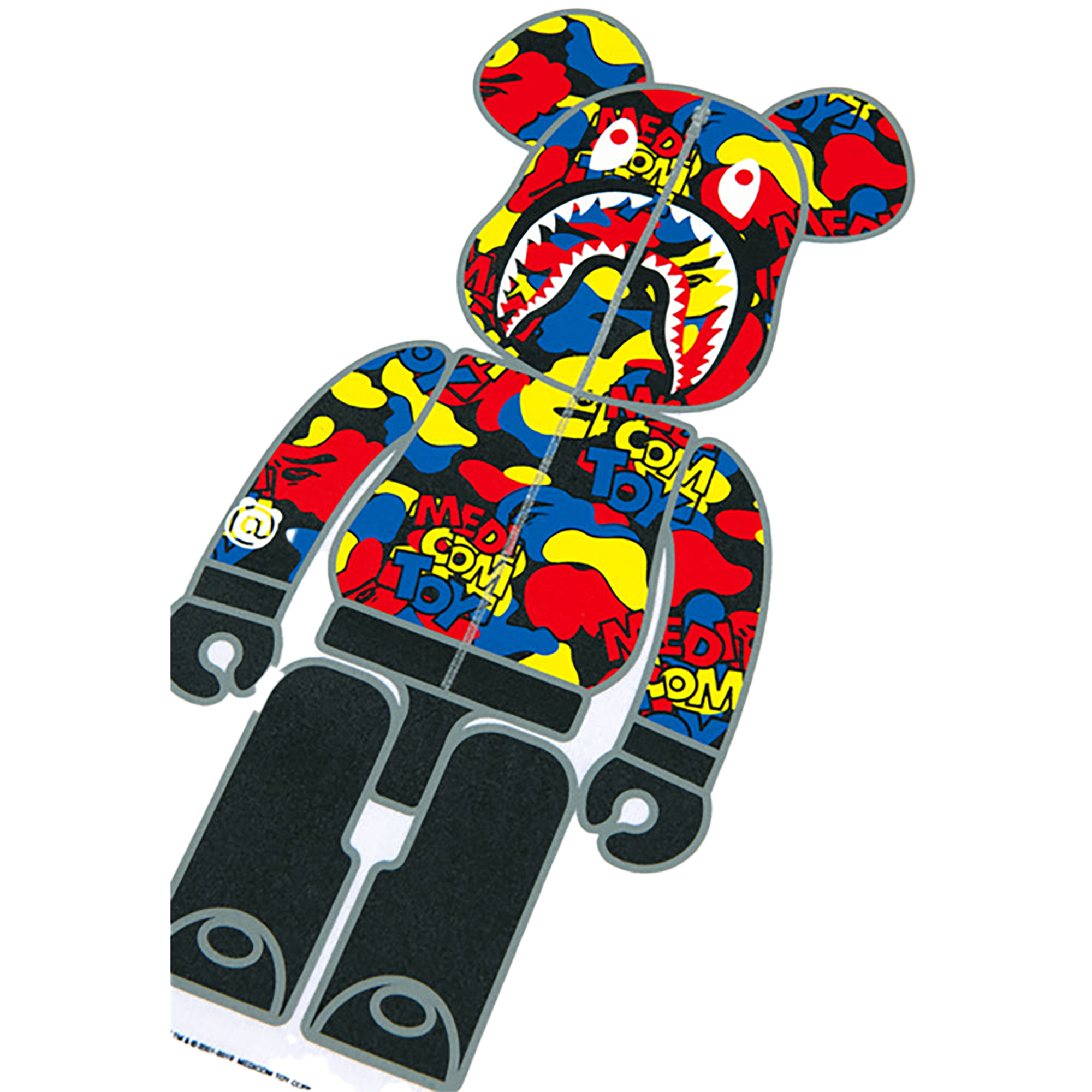 BE@RTEE BAPE(R) MEDICOM TOY CAMO SHARK 2019