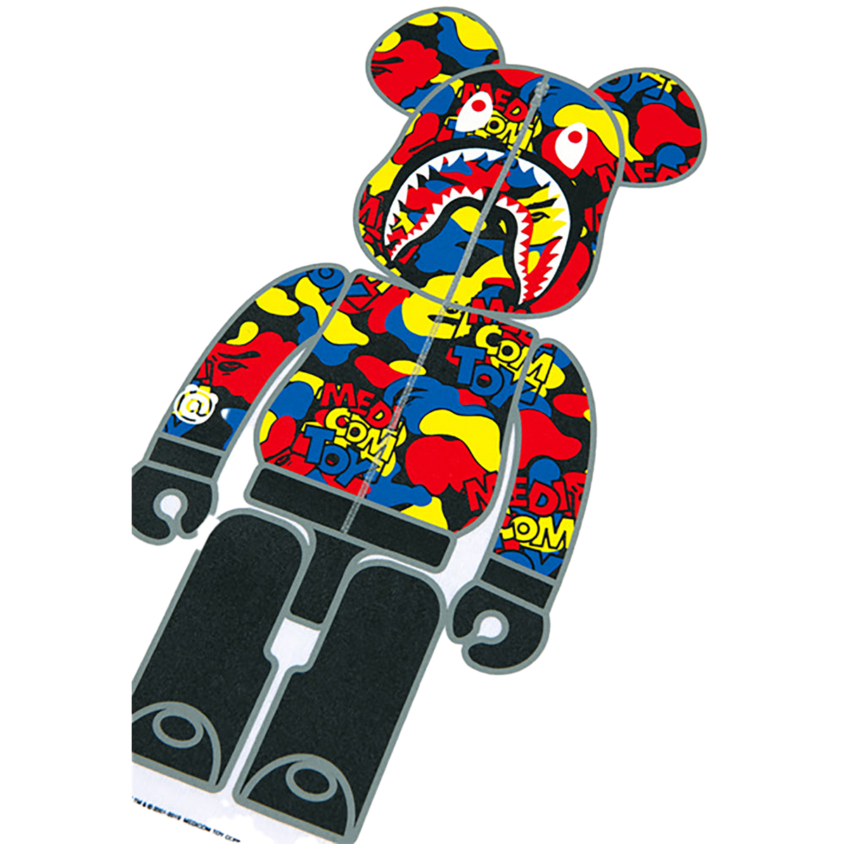 BE@RTEE BAPE(R) MEDICOM TOY CAMO SHARK 2019