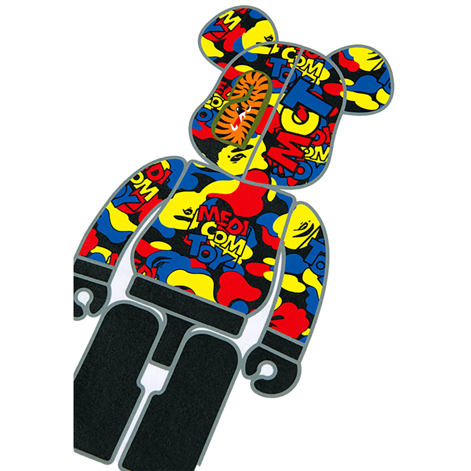 BE@RTEE BAPE(R) MEDICOM TOY CAMO SHARK 2019
