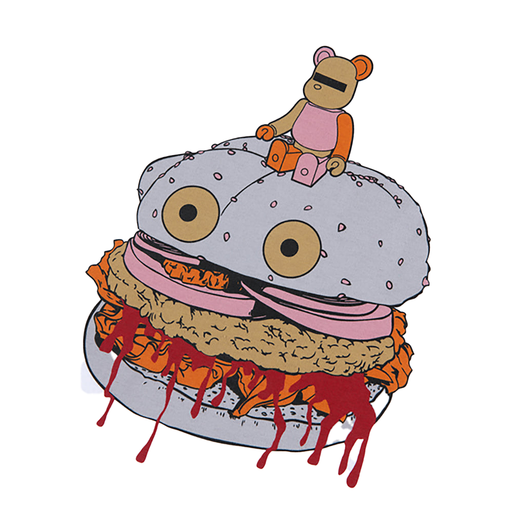BE@RTEE UNDERCOVER HAMBURGER LAMP BE@R 2019