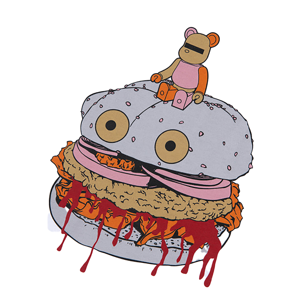 BE@RTEE UNDERCOVER HAMBURGER LAMP BE@R 2019