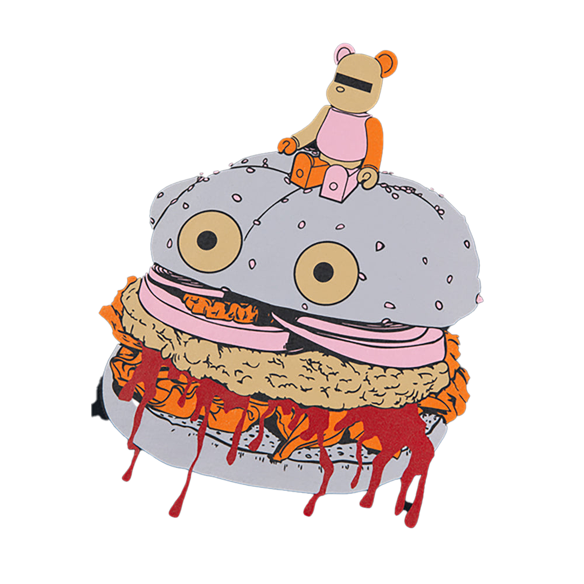 BE@RTEE UNDERCOVER HAMBURGER LAMP BE@R 2019