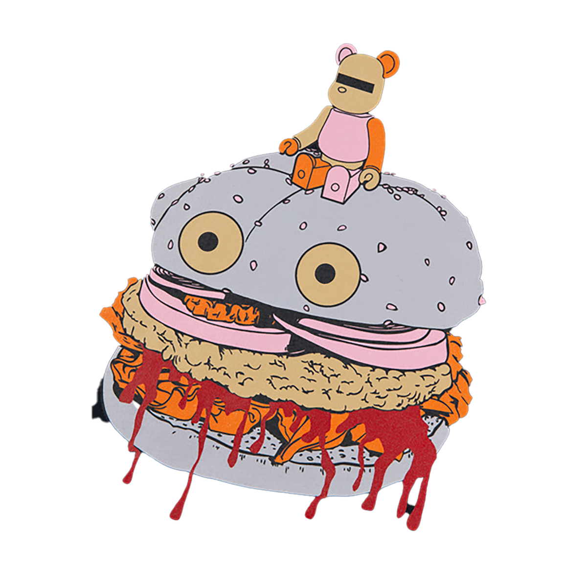 BE@RTEE UNDERCOVER HAMBURGER LAMP BE@R 2019