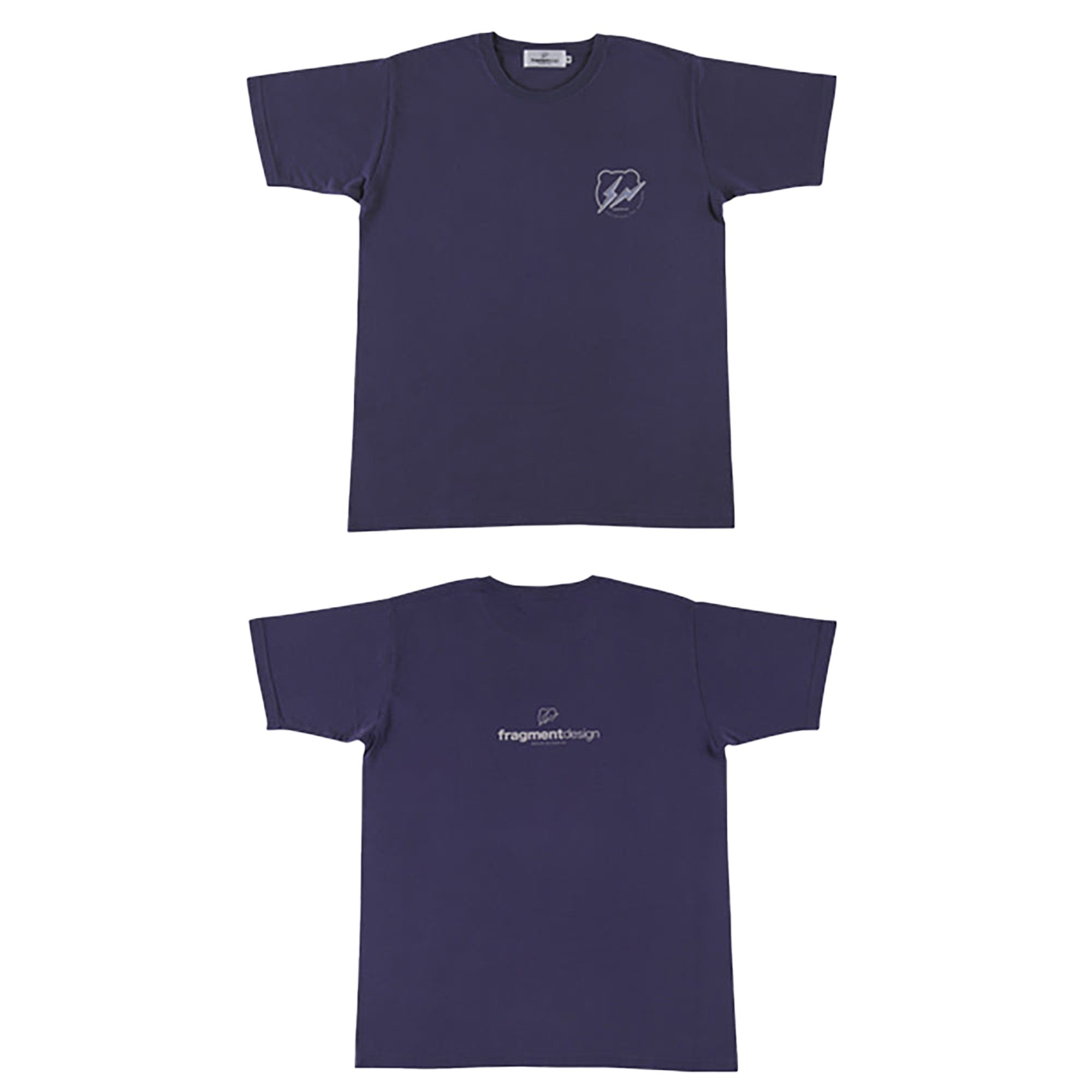 BE@RTEE fragmentdesign-VINTAGE CUSTOM 2 (NAVY×WHITE)