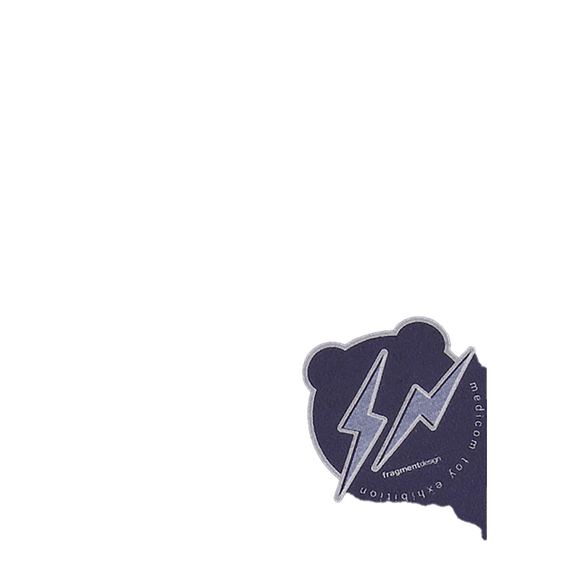 BE@RTEE fragmentdesign-VINTAGE CUSTOM 2 (NAVY×WHITE)