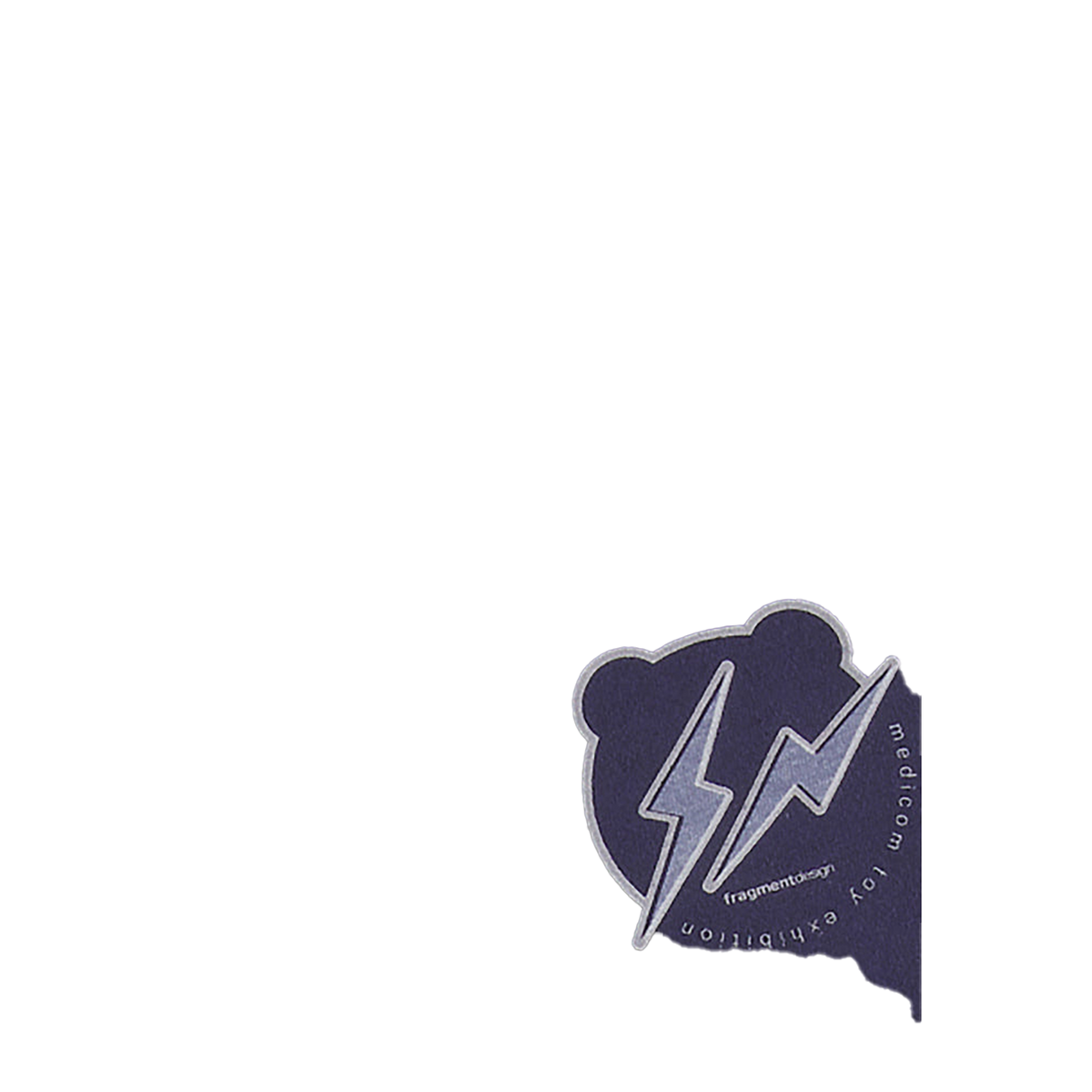 BE@RTEE fragmentdesign-VINTAGE CUSTOM 2 (NAVY×WHITE)