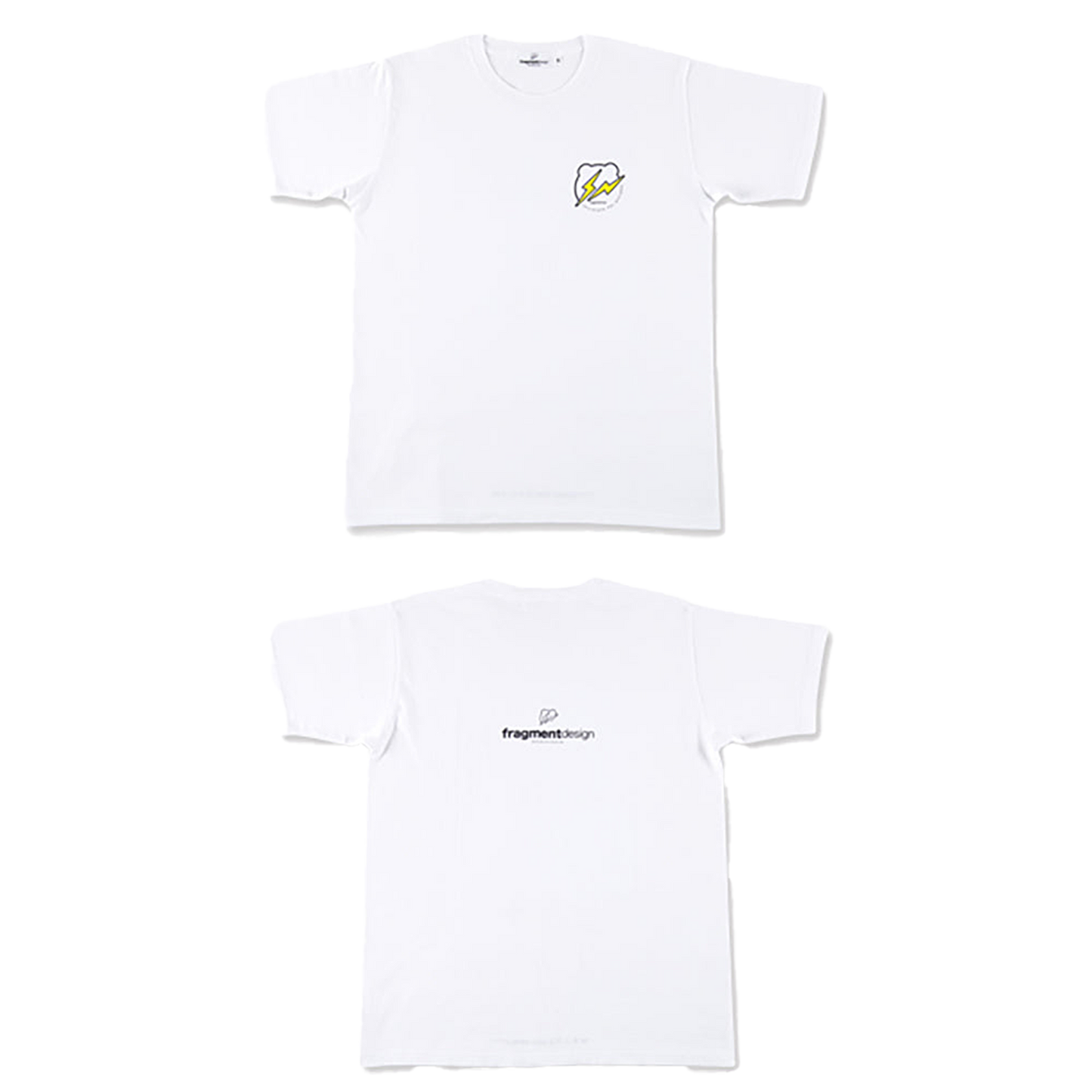 BE@RTEE fragmentdesign-VINTAGE CUSTOM 2 (WHITE×YELLOW)