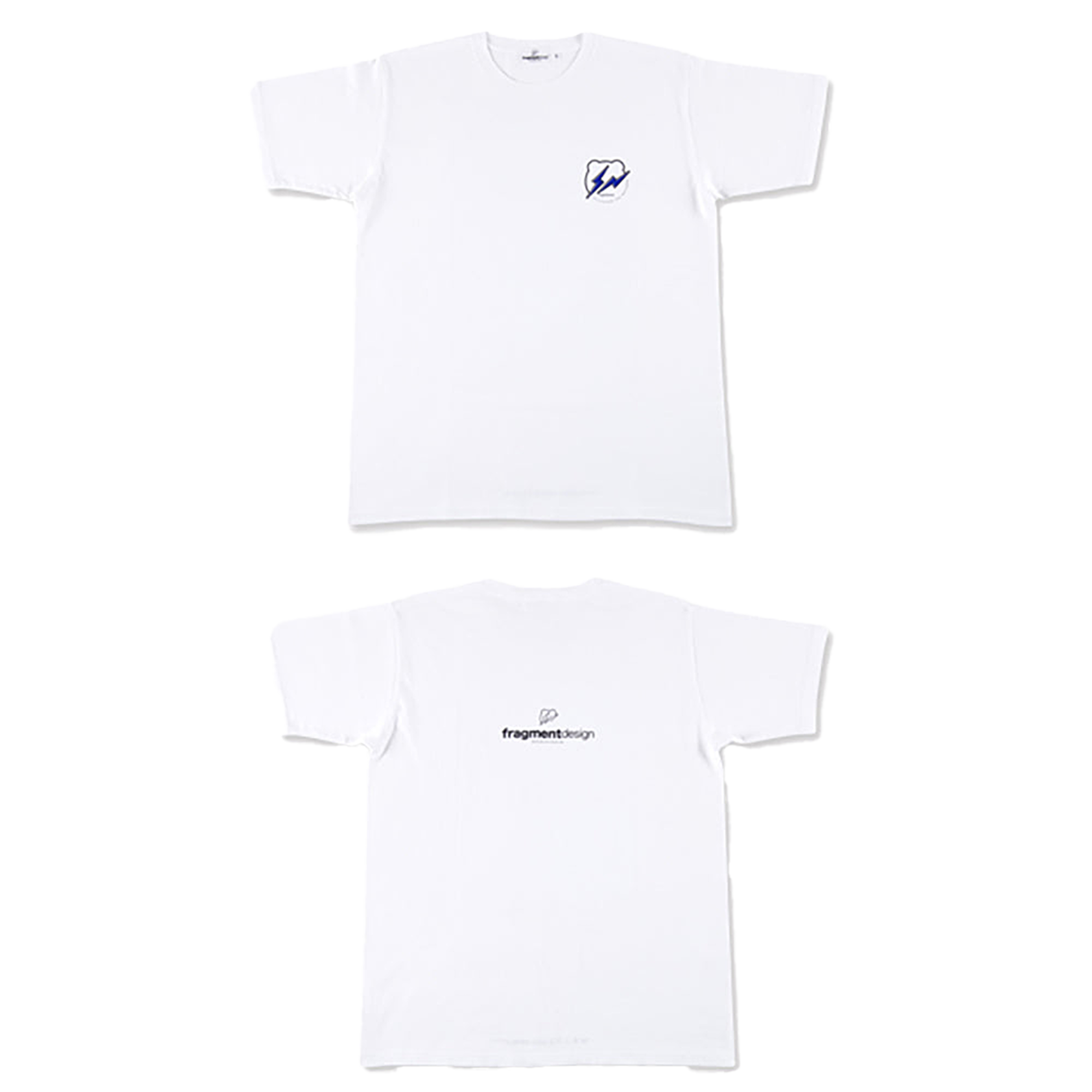 BE@RTEE fragmentdesign-VINTAGE CUSTOM 2 (WHITE×NAVY)