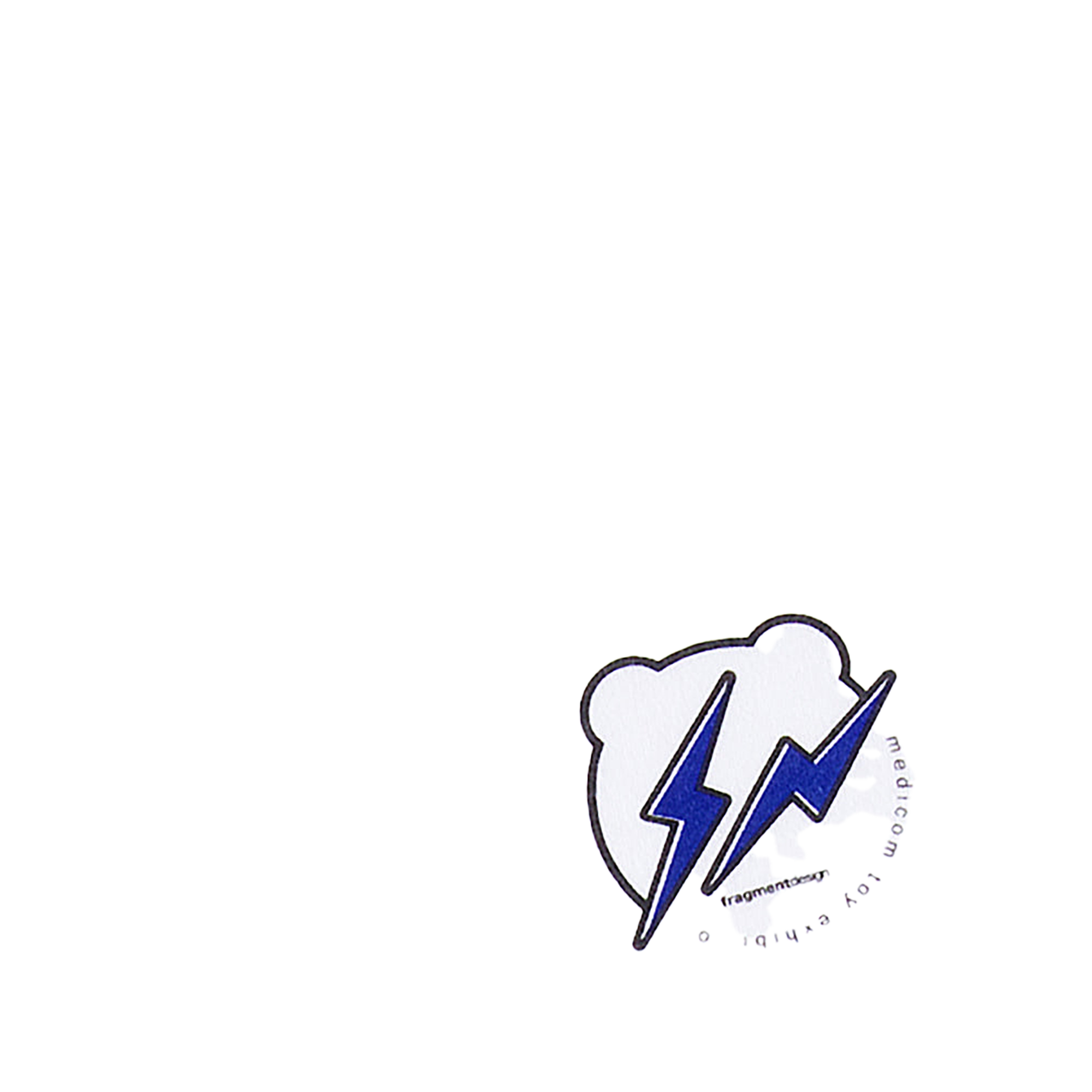BE@RTEE fragmentdesign-VINTAGE CUSTOM 2 (WHITE×NAVY)