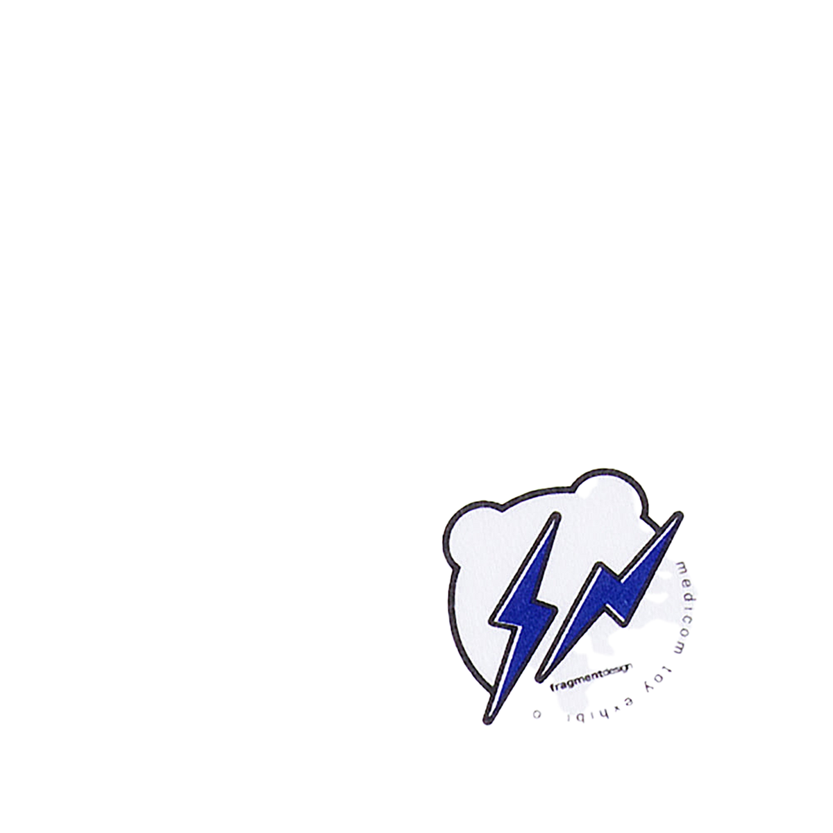 BE@RTEE fragmentdesign-VINTAGE CUSTOM 2 (WHITE×NAVY)