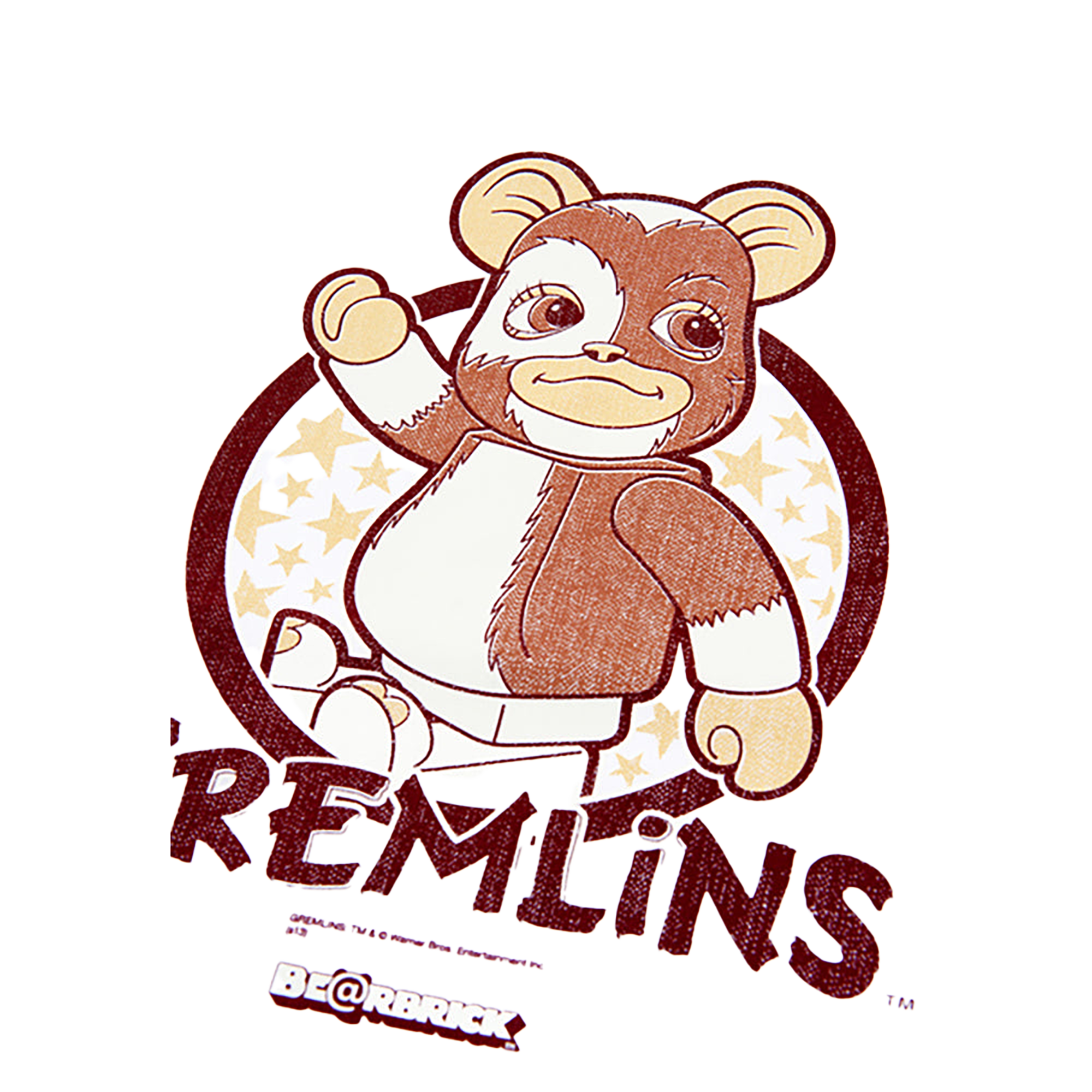 BE@RTEE GREMLINS-GIZMO (WHITE)