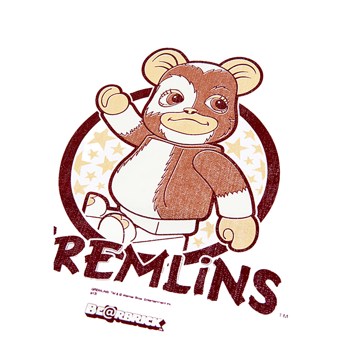 BE@RTEE GREMLINS-GIZMO (WHITE)