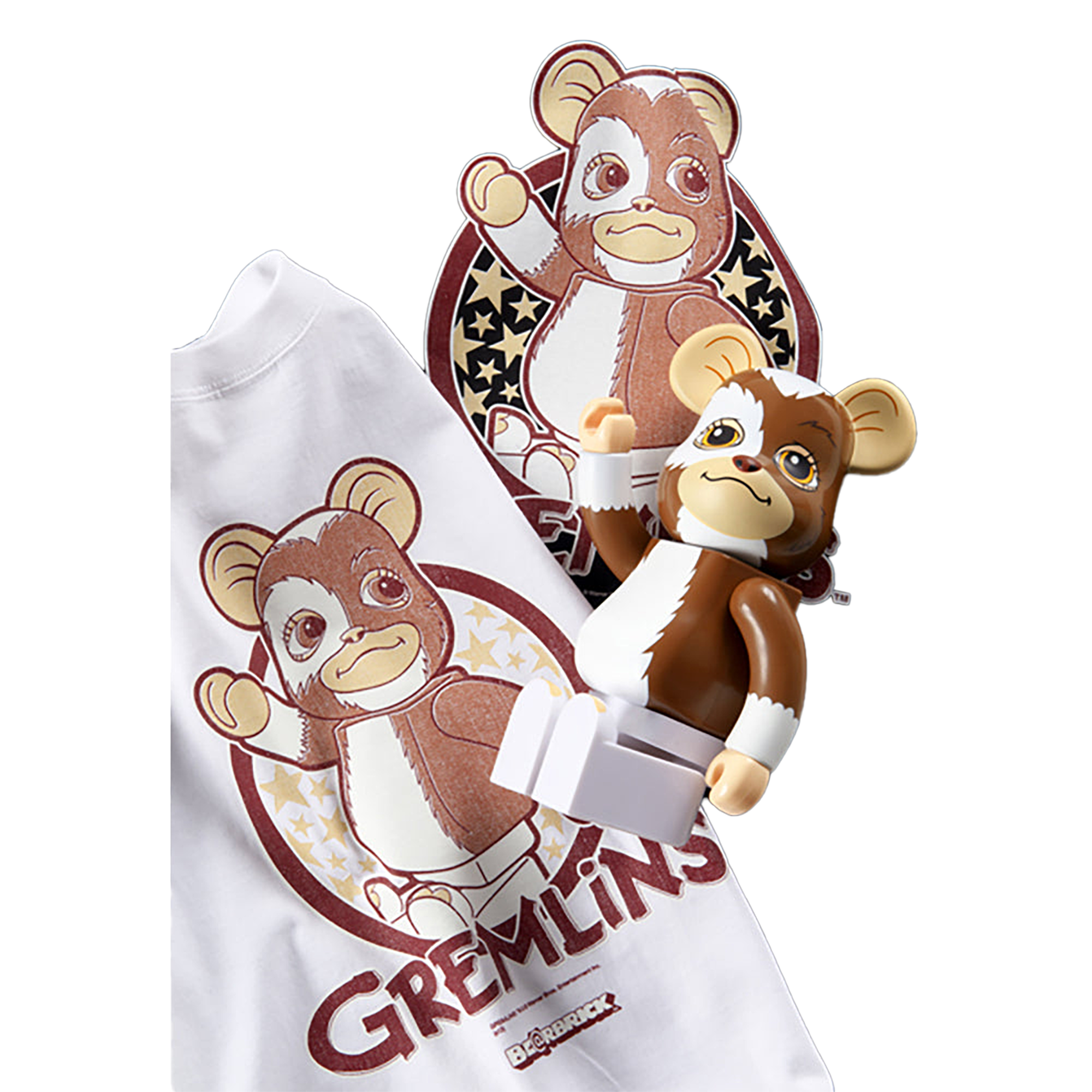 BE@RTEE GREMLINS-GIZMO (BLACK)