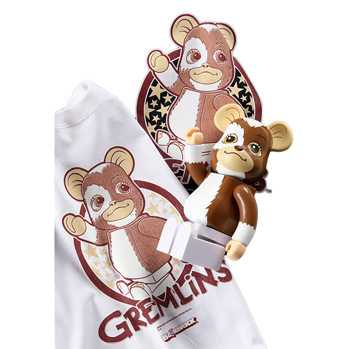 BE@RTEE GREMLINS-GIZMO (BLACK)
