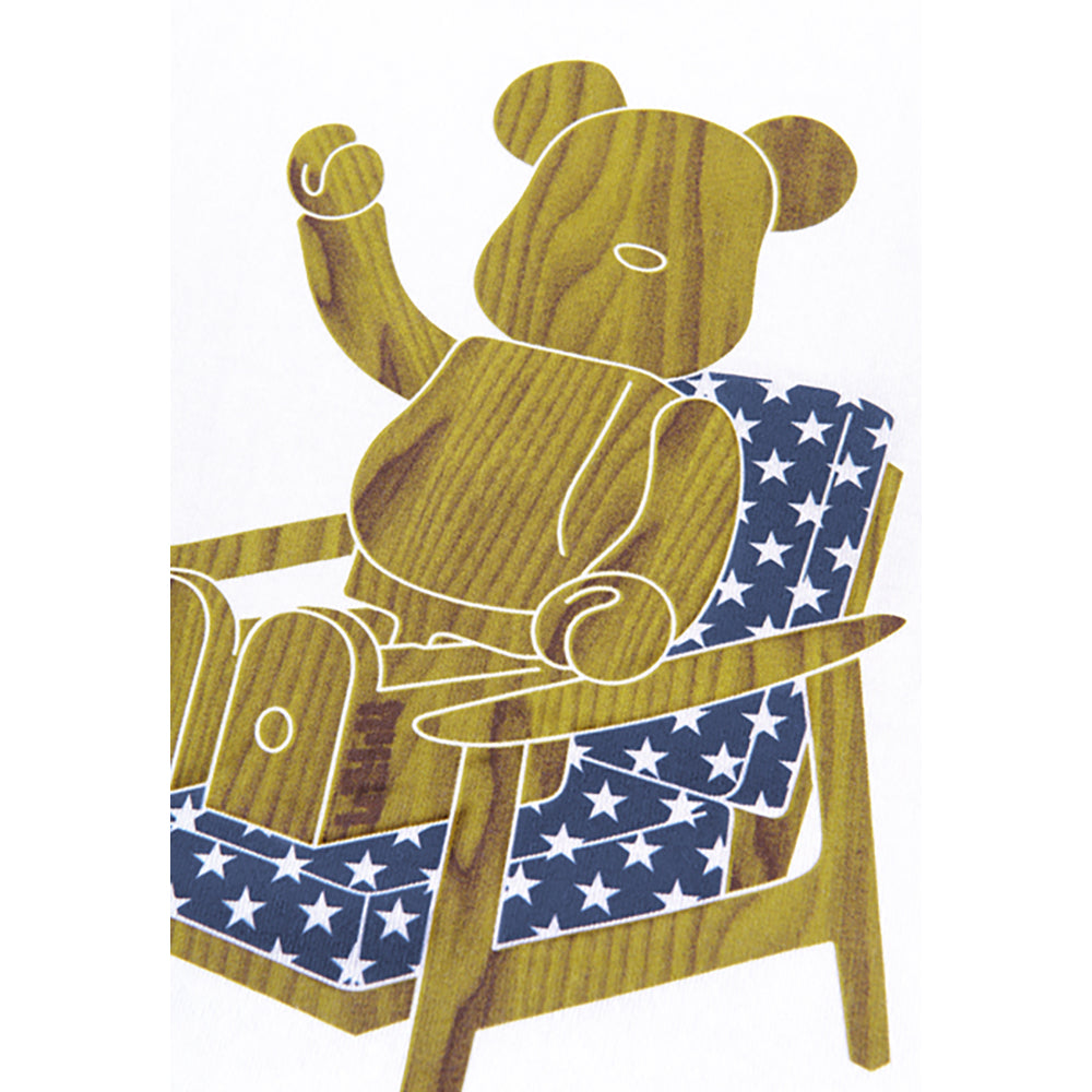 BE@RTEE KARIMOKU-CHAIR (WHITE-STAR)_1